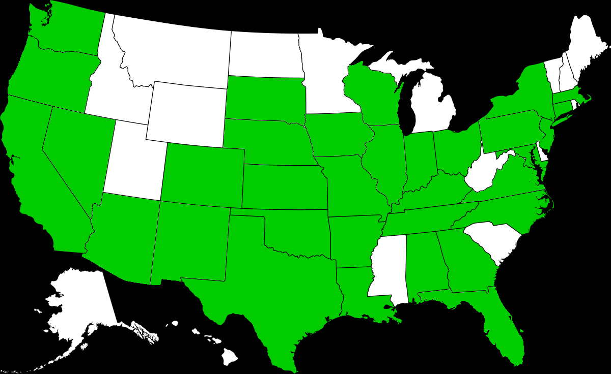 Mean Green Scholarship Fund members in the United States